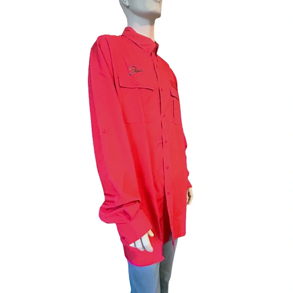 Helly Hansen Pro Shirt Uniform Utility Stowe Fraser Packable Fraser Resort Red - Picture 4 of 13